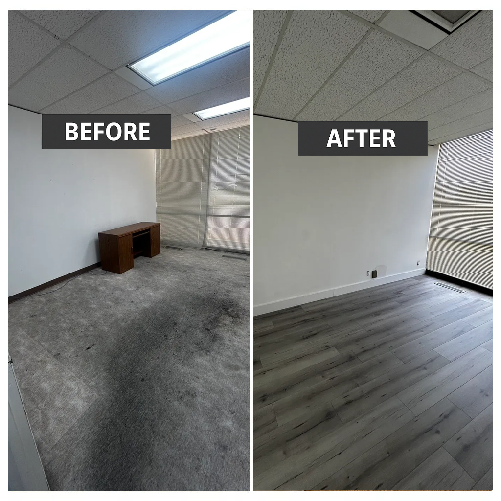 Before/After Floor